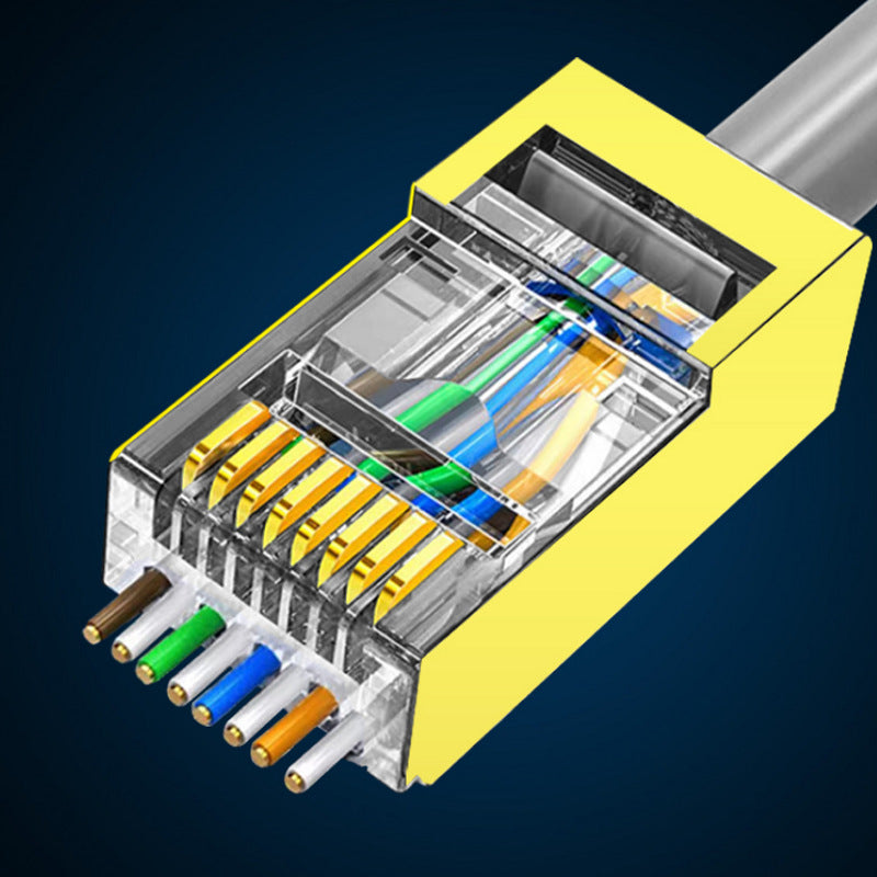 High-speed Ethernet cable with gold-plated contacts and flexible sheath Stornfield