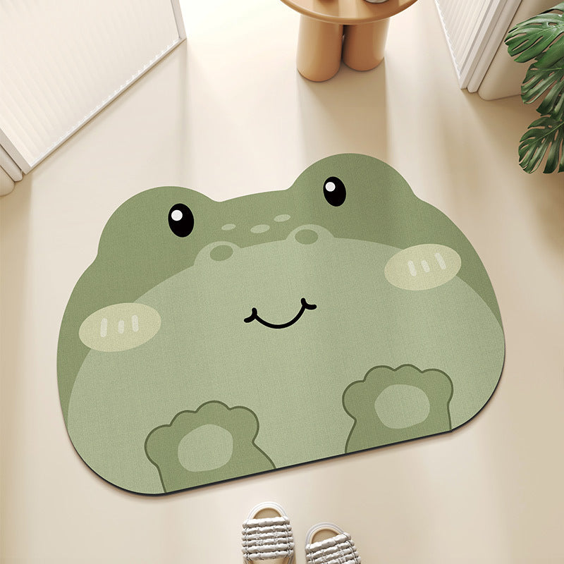Cartoon-Themed Floor Mat