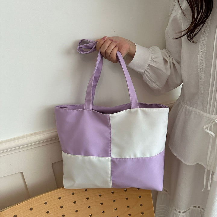 WoSpacious Geometric Design Tote Bag Stornfield