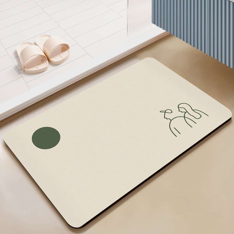 Cute Dog-Themed Floor Mat
