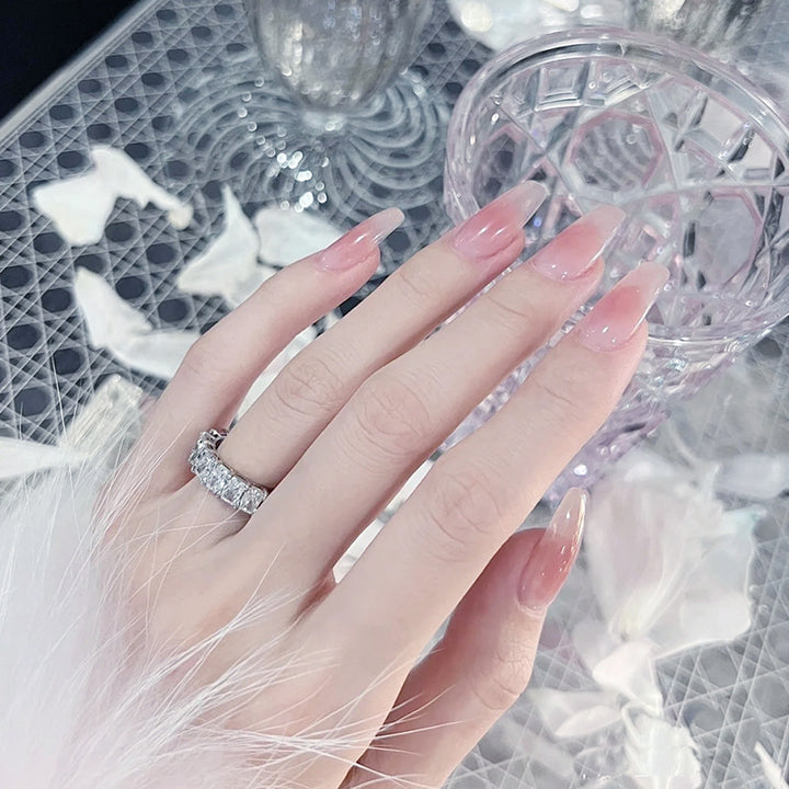Acrylic nail set with elegant ombre effect Stornfield