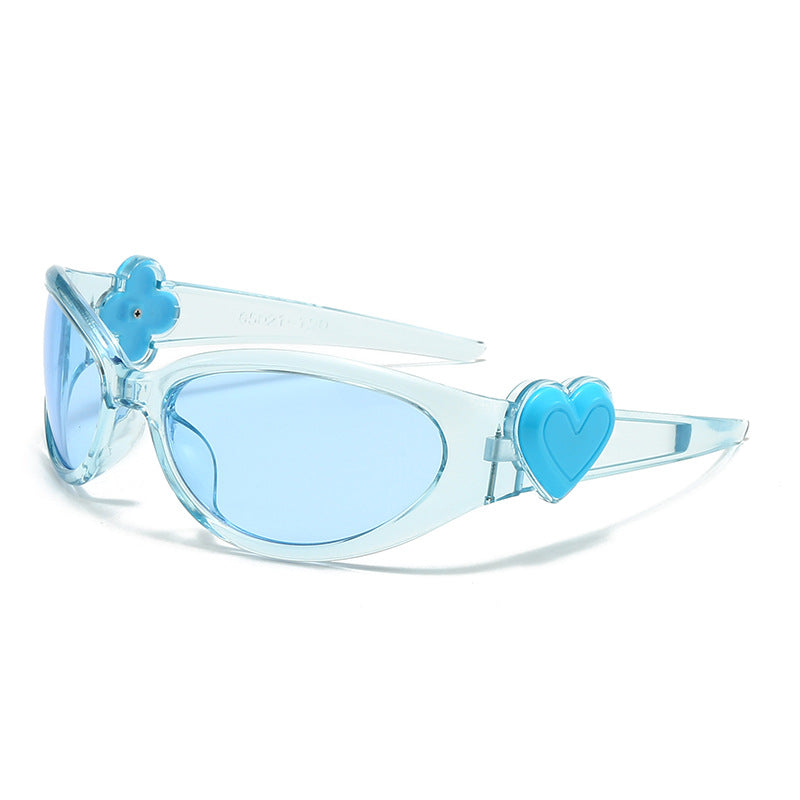 Ladies fashionable sunglasses in stylish heart design Stornfield