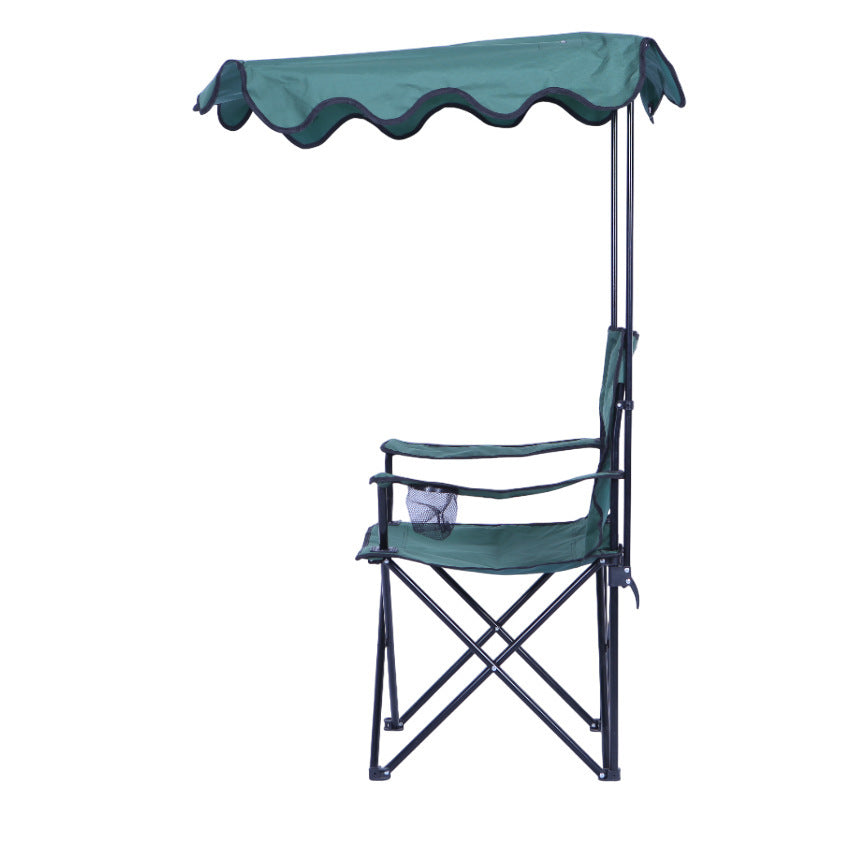 Folding chair with sun protection Stornfield