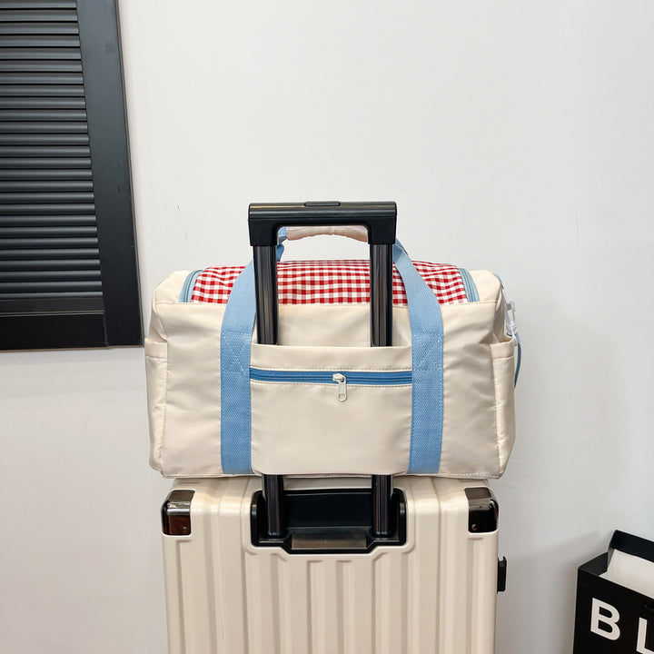Sporty travel bag with multiple outer pockets Stornfield