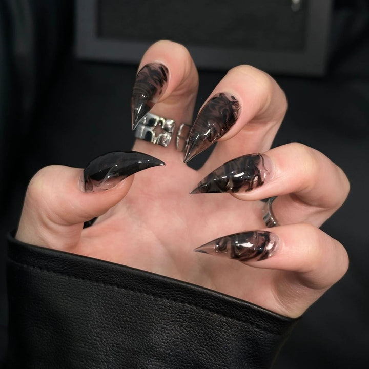 Gothic Stiletto Press-On Nail Set