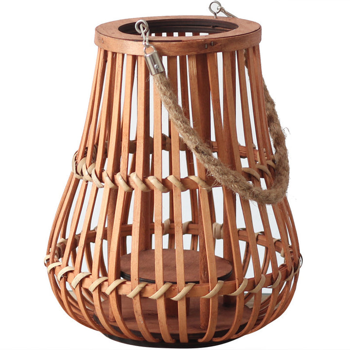 Stylish lantern with hemp handle Stornfield