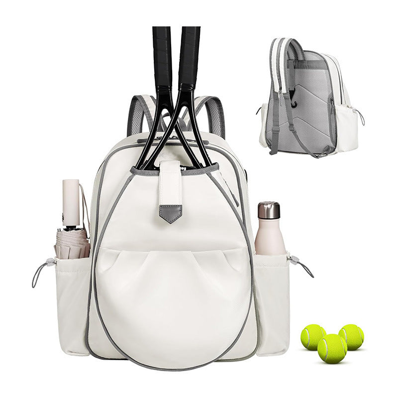Sporty tennis backpack with special racket and accessory compartments Stornfield