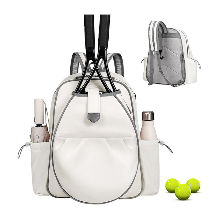 Sporty tennis backpack with special racket and accessory compartments Stornfield
