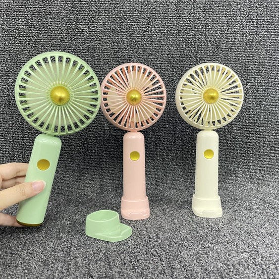 Unisex Portable Hand Fan with Powerful Battery Stornfield