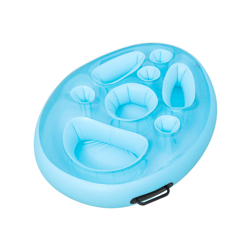 Unisex Inflatable Relaxation Island with Integrated Seating Options Stornfield
