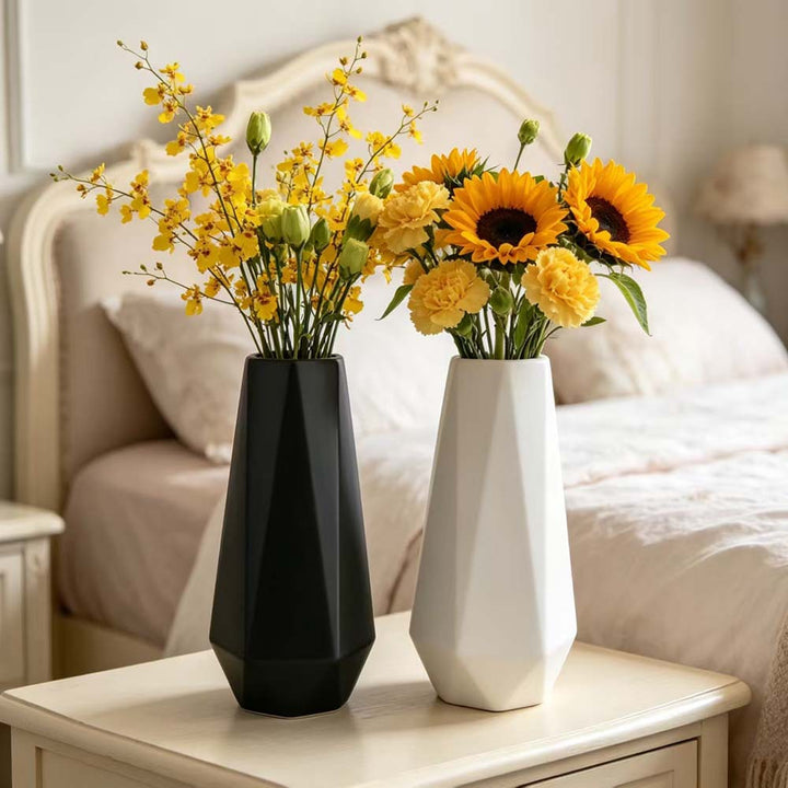 Modern Faceted Decorative Vase Stornfeild
