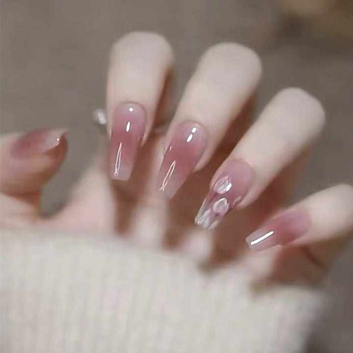 Festive Holiday Themed Press-On Nail Art Stornfield