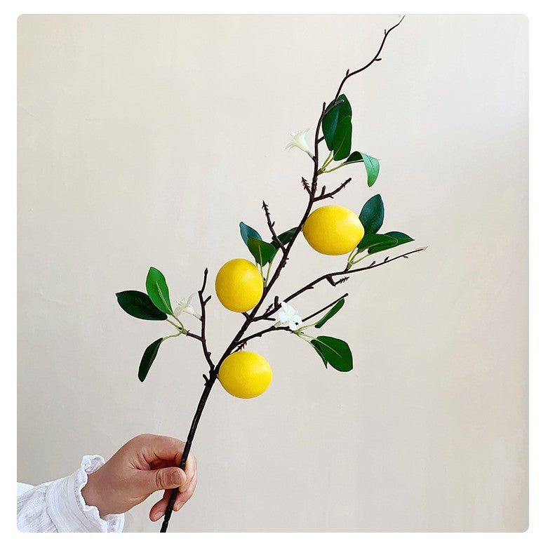 Decorative Lemon Branch Arrangement