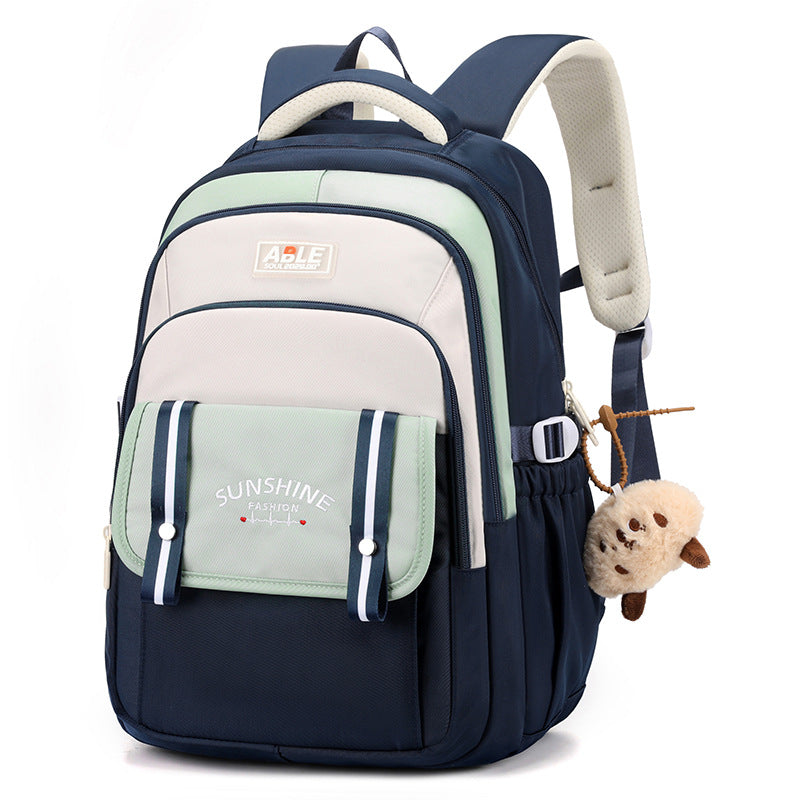 Stylish school backpack with functional compartments Stornfield