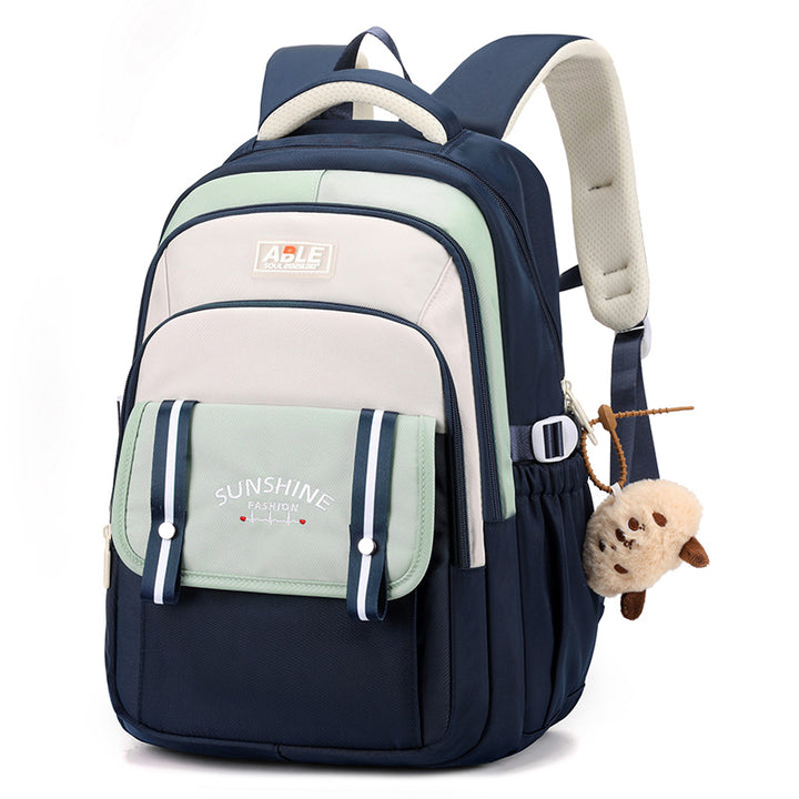 Stylish school backpack with functional compartments Stornfield