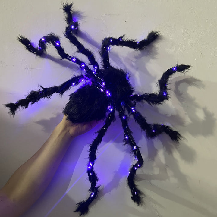 Illuminated Decorative Spider Set Stornfield