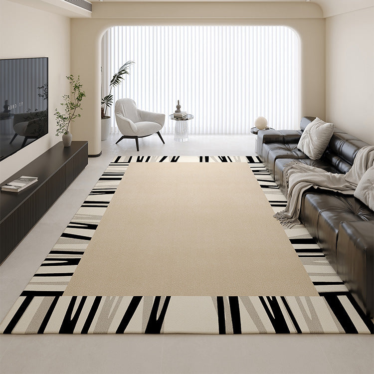 Contemporary Piano Key Design Area Rug