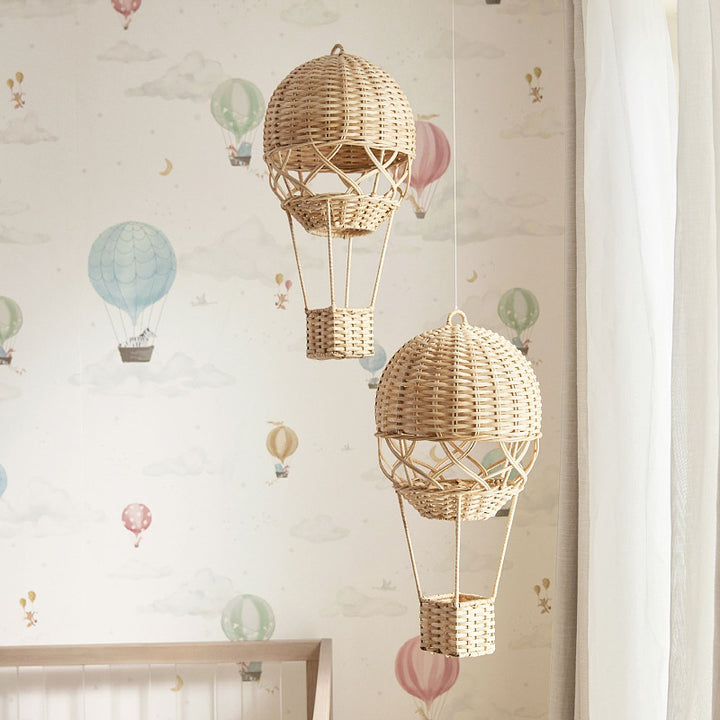 Handmade pendant lamp in hot air balloon design Stornfield