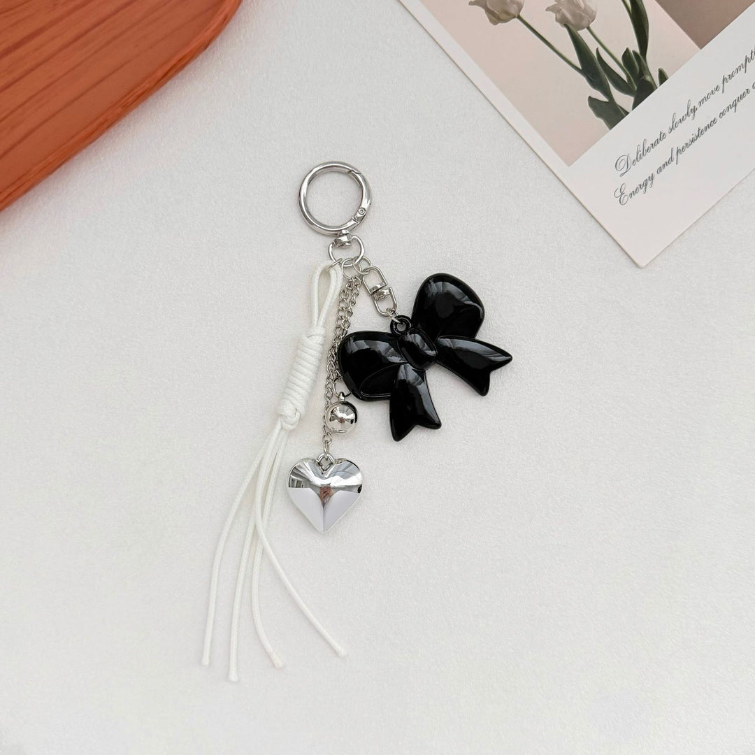 Elegant Bow Charm Keychain Stornfield