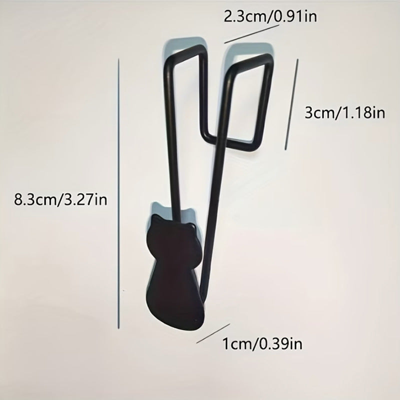 Stylish wall hook with cat motif Stornfield