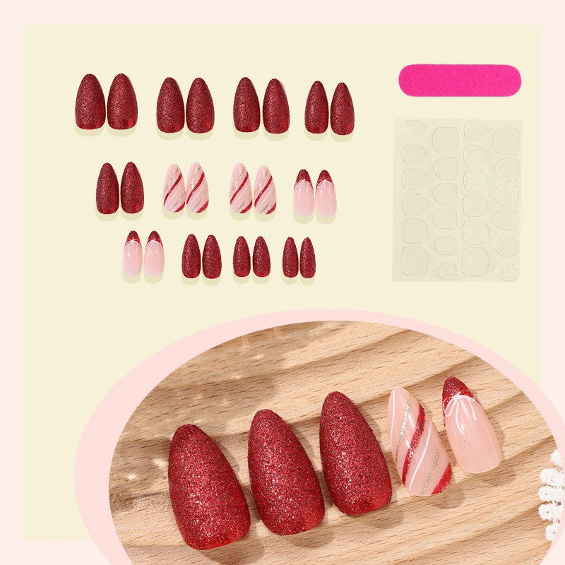 Artificial nail tips with ombre design Stornfield