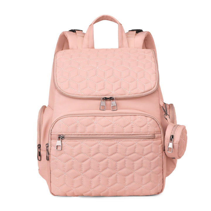 Versatile Quilted Multi-Pocket Backpack Stornfield