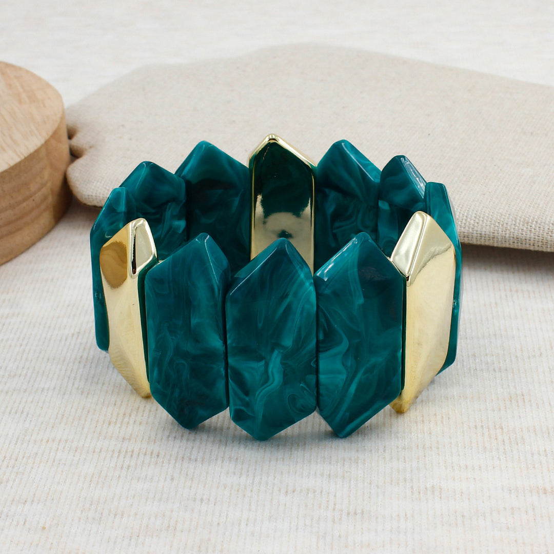 Geometric Resin Bracelet Stornfield