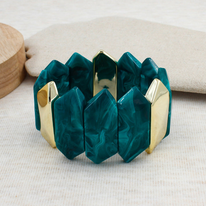 Geometric Resin Bracelet Stornfield