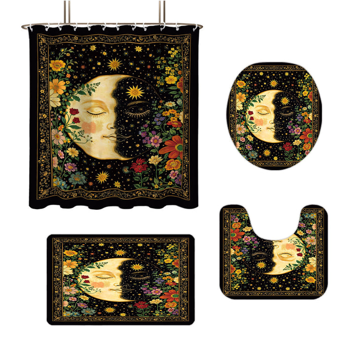 Artistic Highland Cow Bathroom Set Stornfield