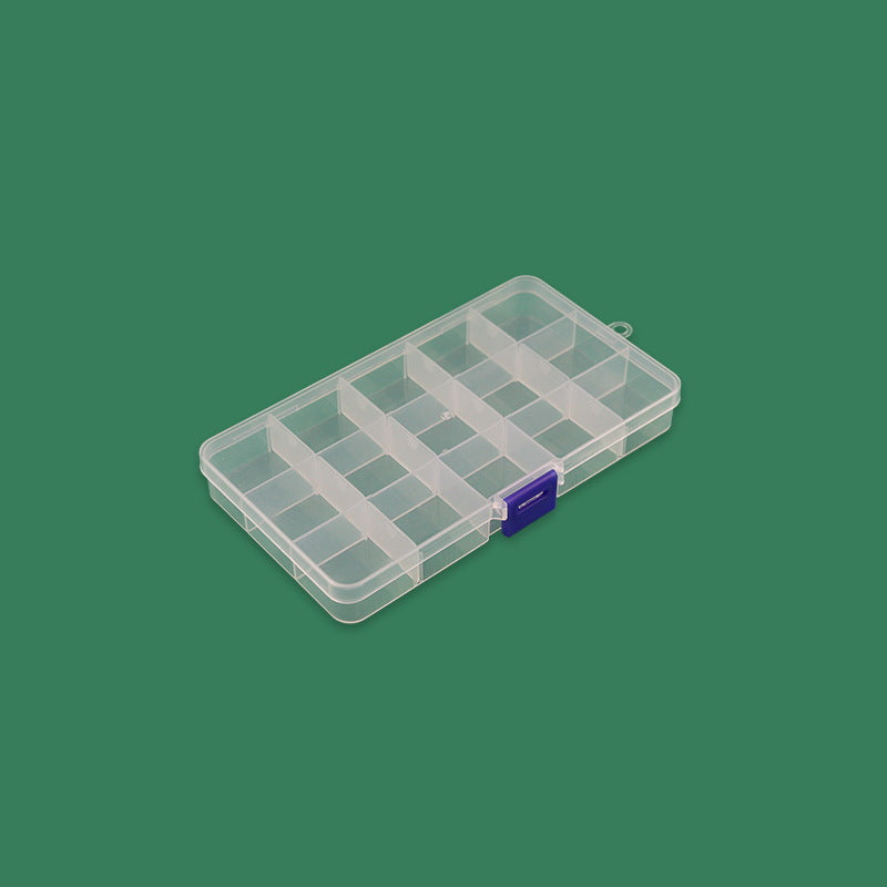 Multi-Section Transparent Craft Organizer Stornfield