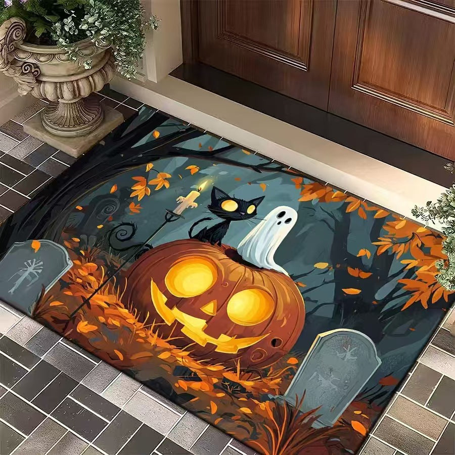 Halloween Themed Entryway Mat