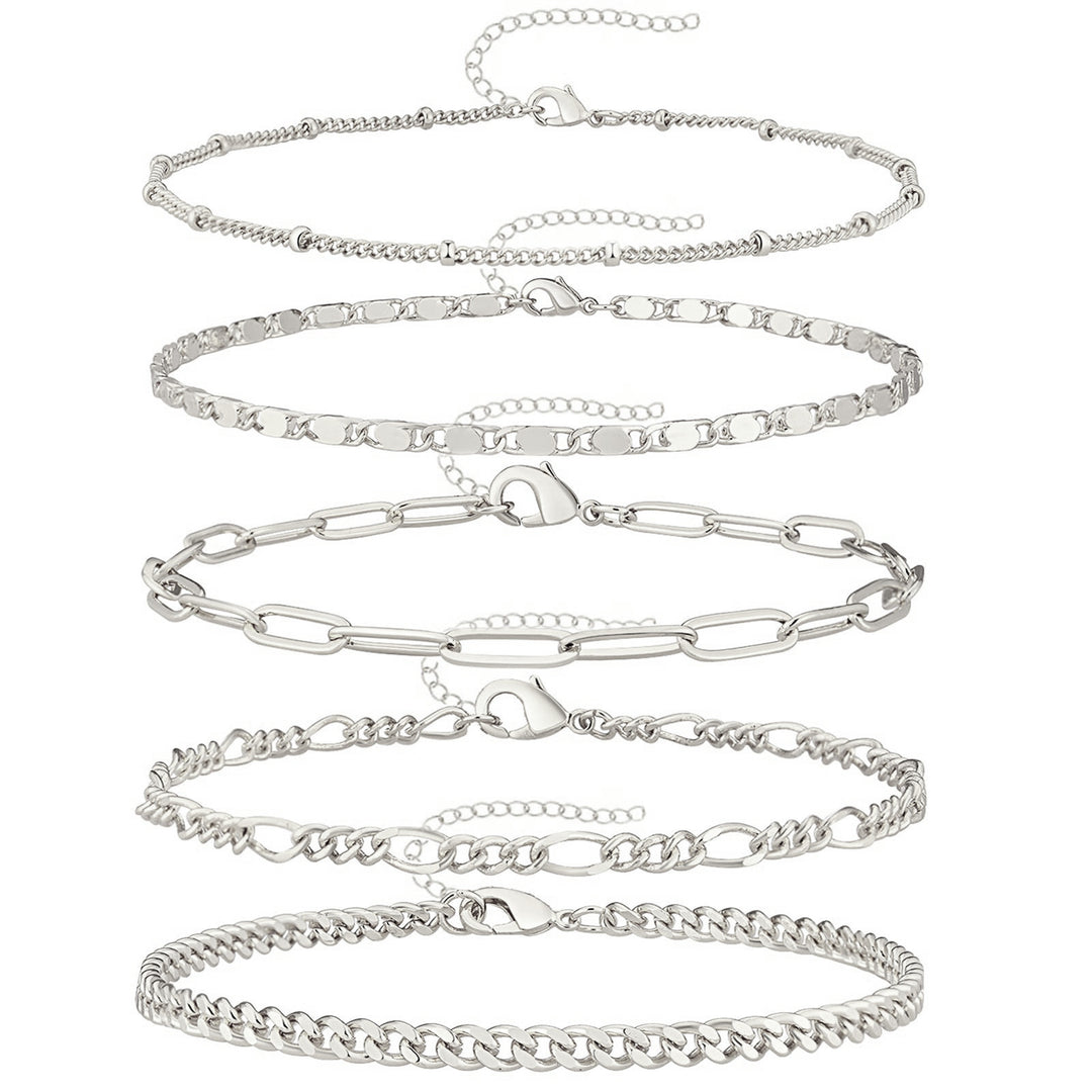 Adjustable Multi-Style Anklet Set Stornfield
