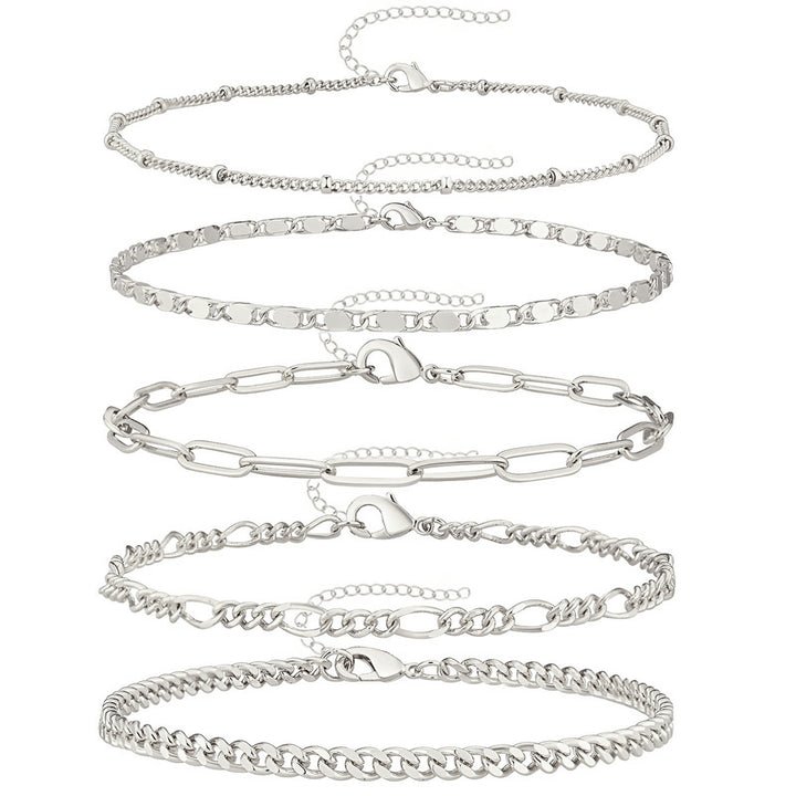 Adjustable Multi-Style Anklet Set Stornfield