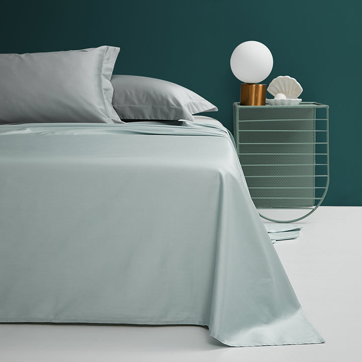 Premium Microfiber Sheet Set with Deep-Pocket Fitted Sheet and Silky Cooling Finish