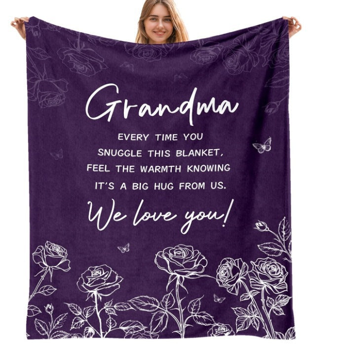 Sentimental Message Throw Blanket
