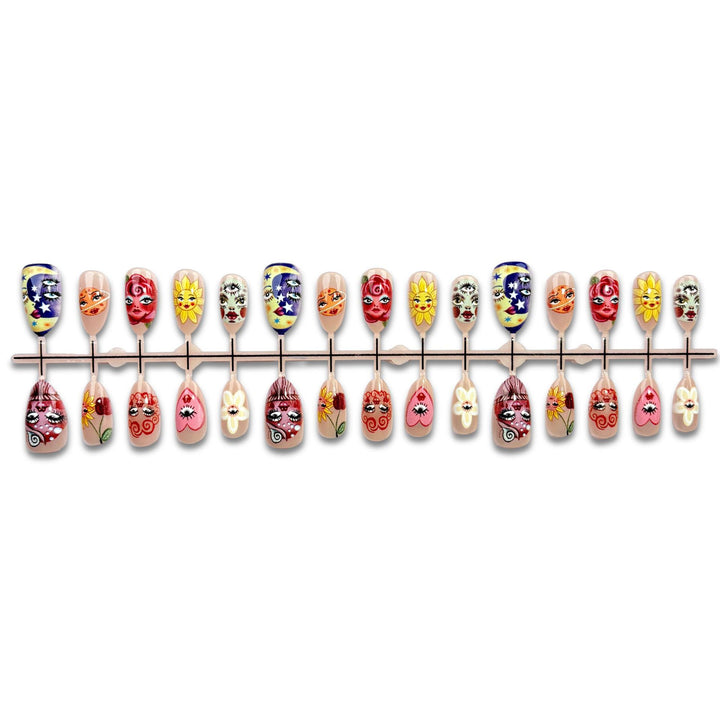 Artistic Nail Art Press-On Nail Set