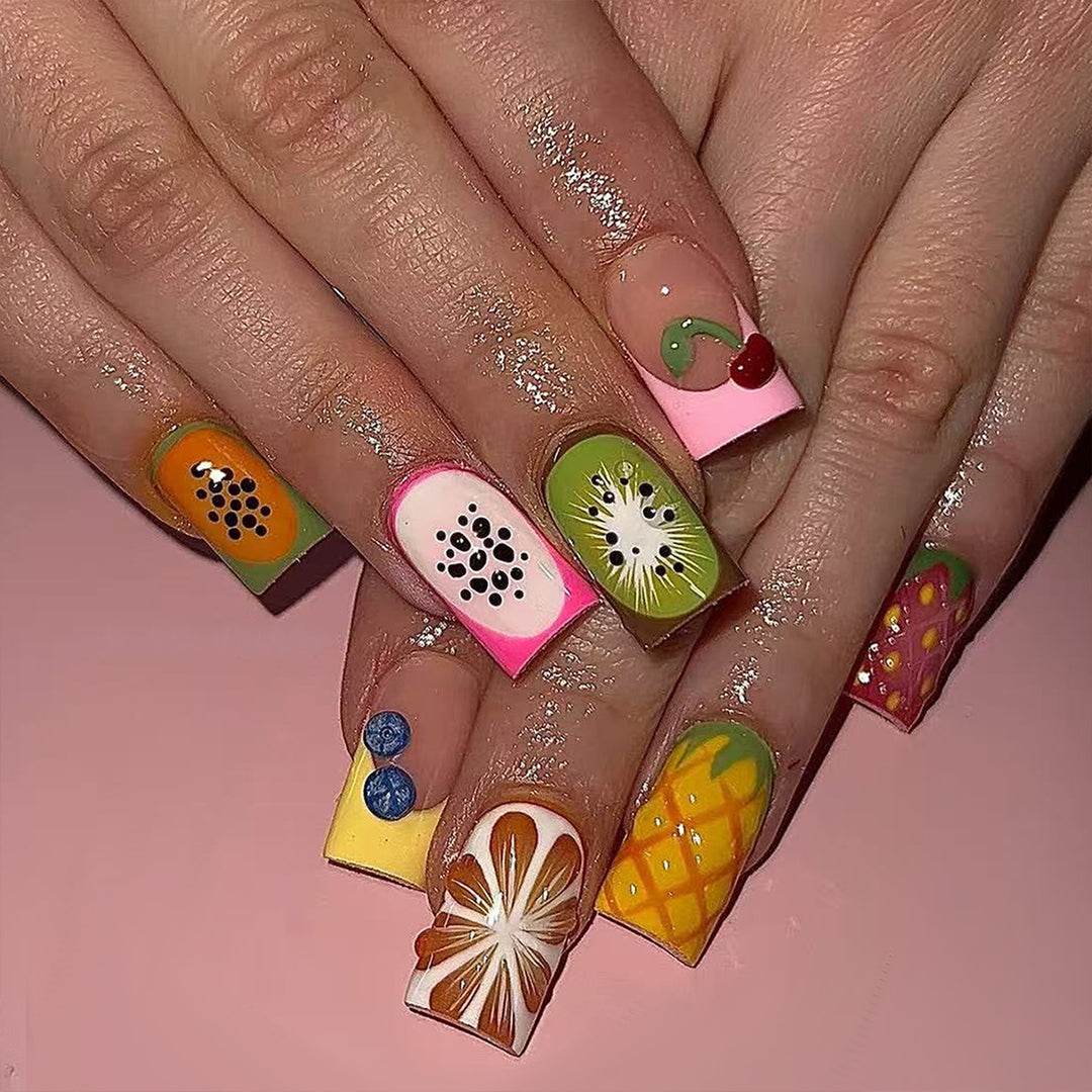 Creative Art Nails with Cheerful Fruit Design Stornfield