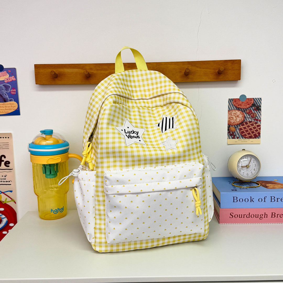 Playful Large Capacity Backpack with Multiple Pockets Stornfield