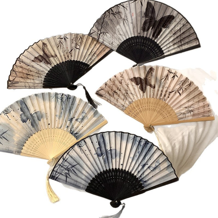 Hand fan with elegant butterfly design Stornfield