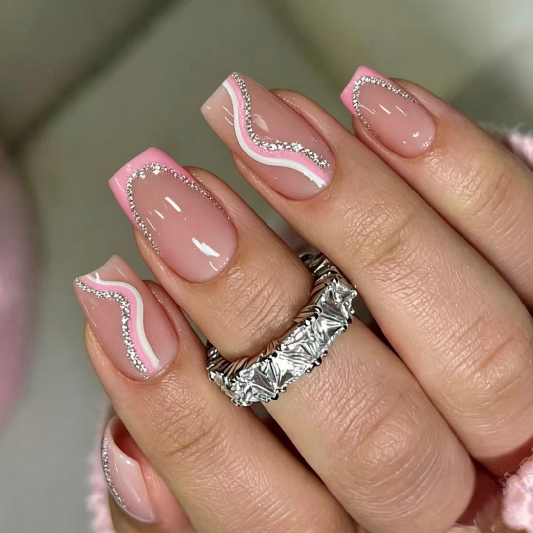 Glamorous Nail Art with Rhinestones Stornfield