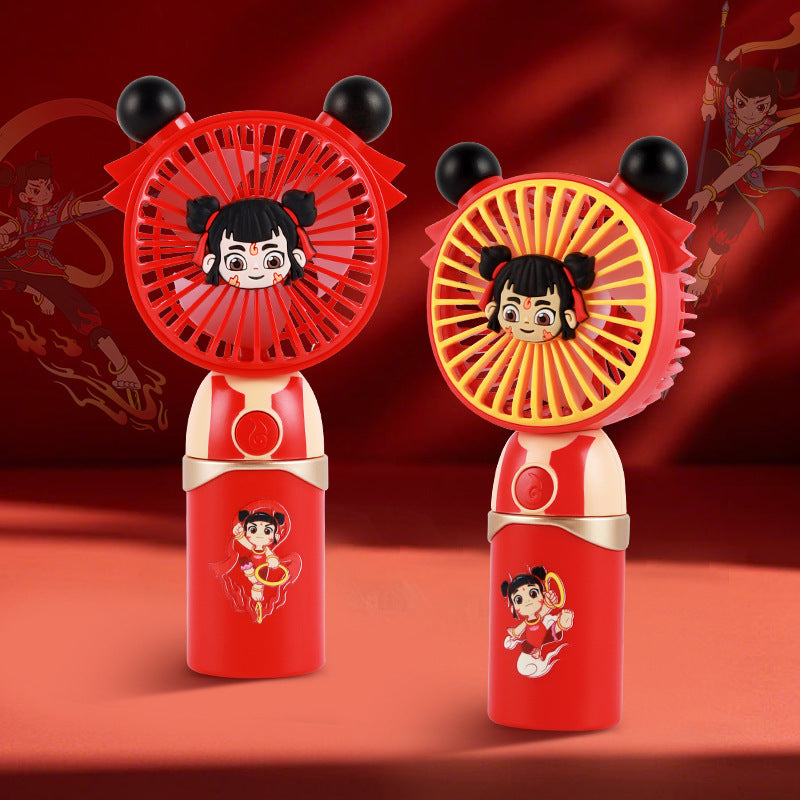 Ladies wearable mini fan with creative character design Stornfield