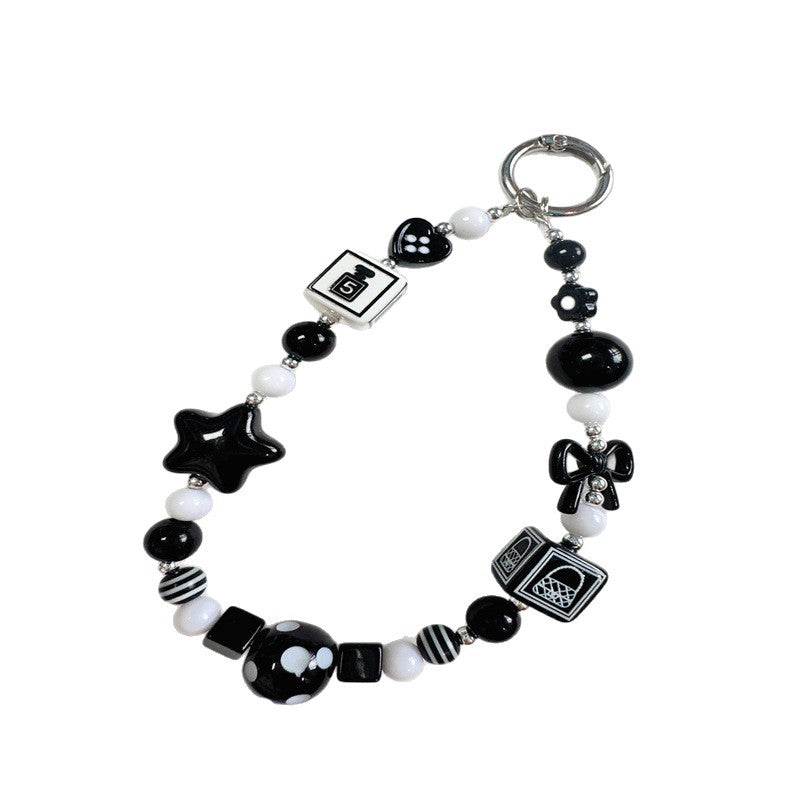 Decorative Beaded Charm Keychain Stornfield 1790135767