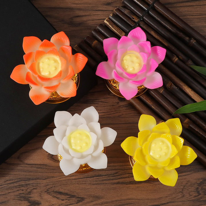 LED Lotus Flower Table Lamp