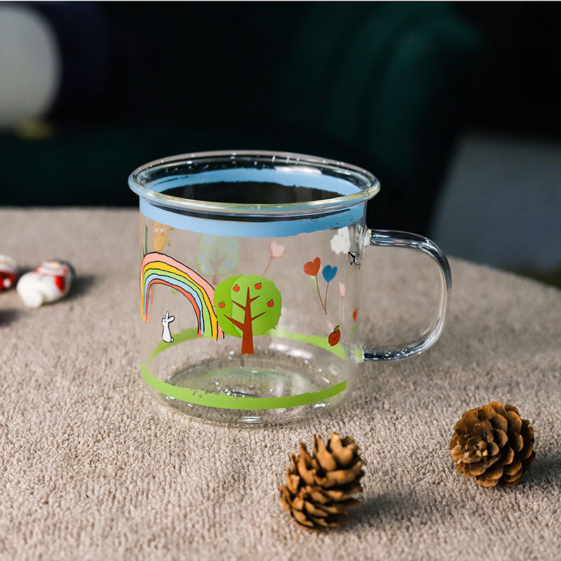 Women’s creative drinking cup with colorful design Stornfield