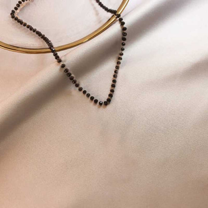 Minimalist Beaded Choker Necklace Stornfield
