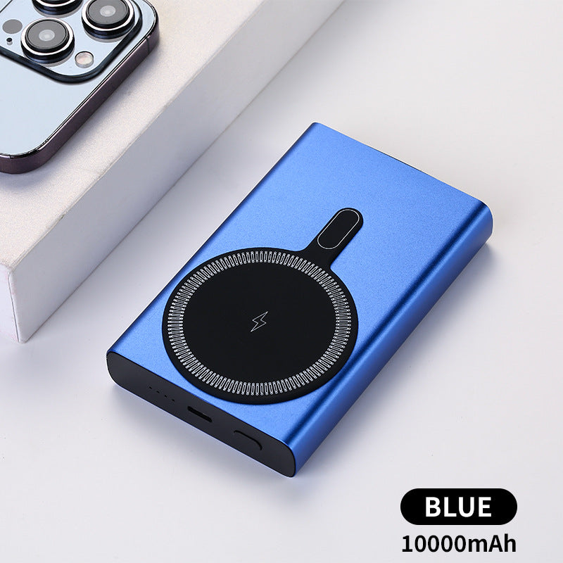 Portable Magnetic Power Bank with Fast Inductive Charger Stornfield