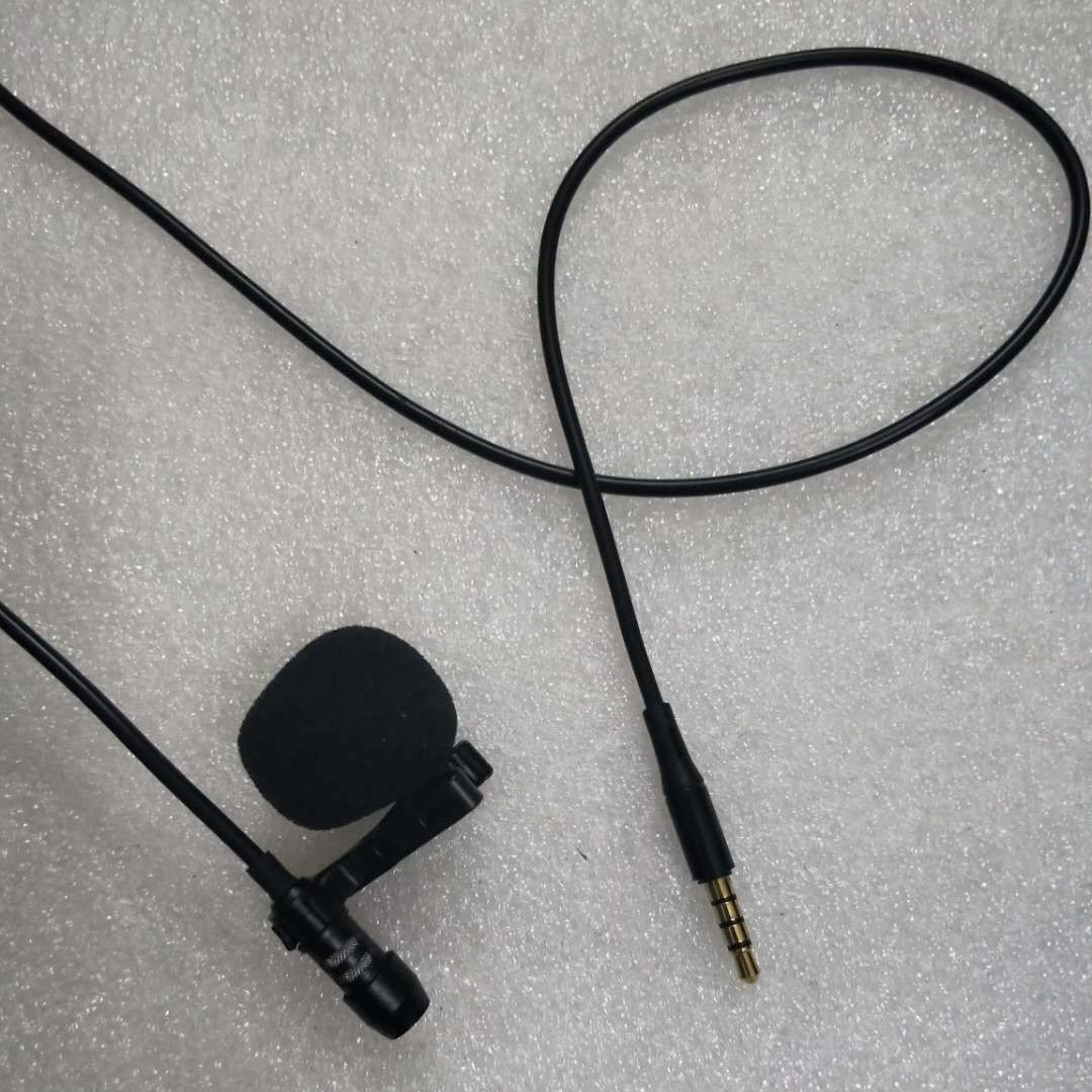 Lavalier microphone with flexible clip Stornfield