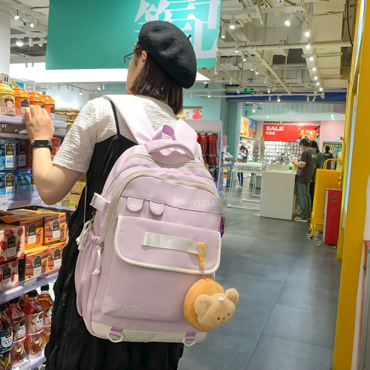 Playful Character School Backpack Stornfield
