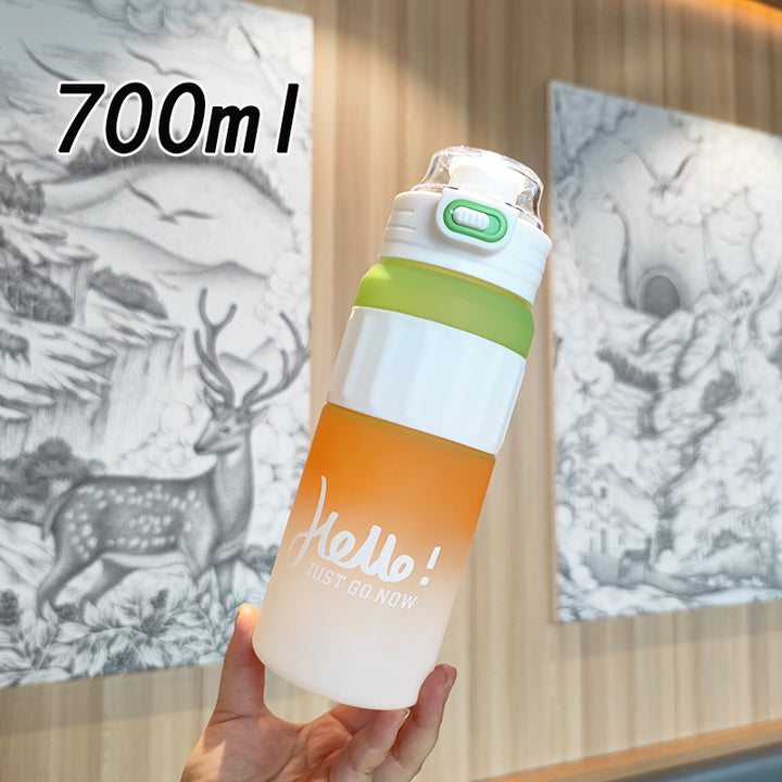 Ladies versatile drinking bottle with innovative flip lid Stornfield