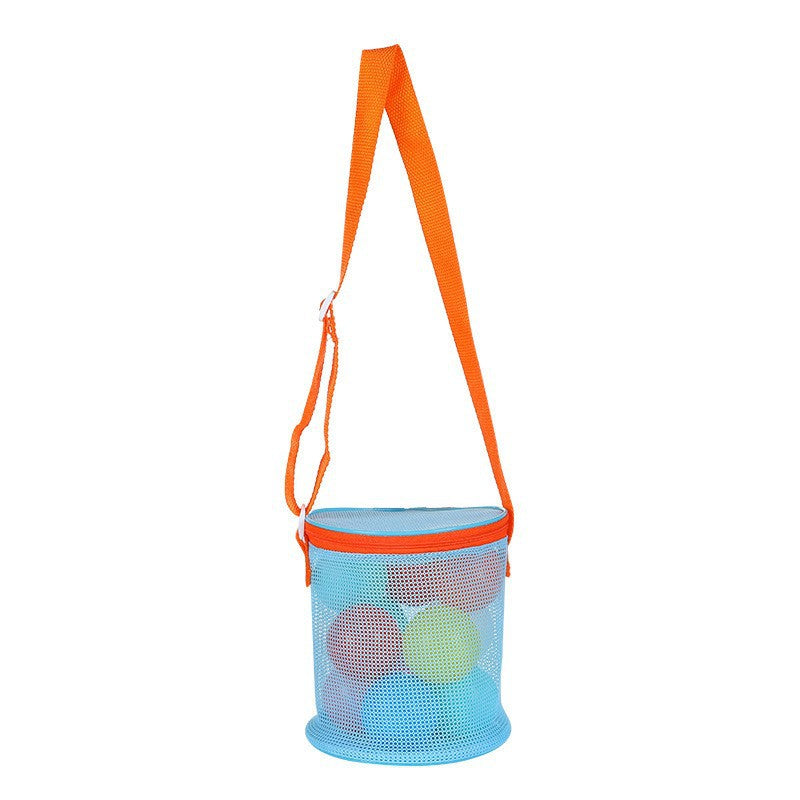 Versatile Beach Bag In Airy Mesh Design Stornfield